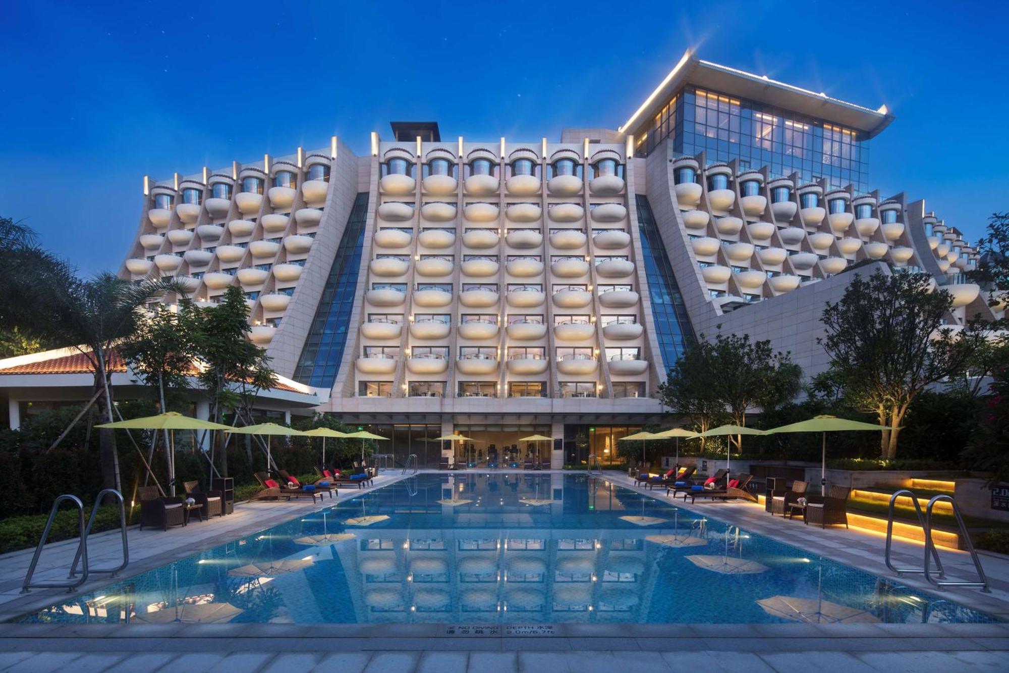 Hilton Shenzhen Shekou Nanhai Exteriör bild
